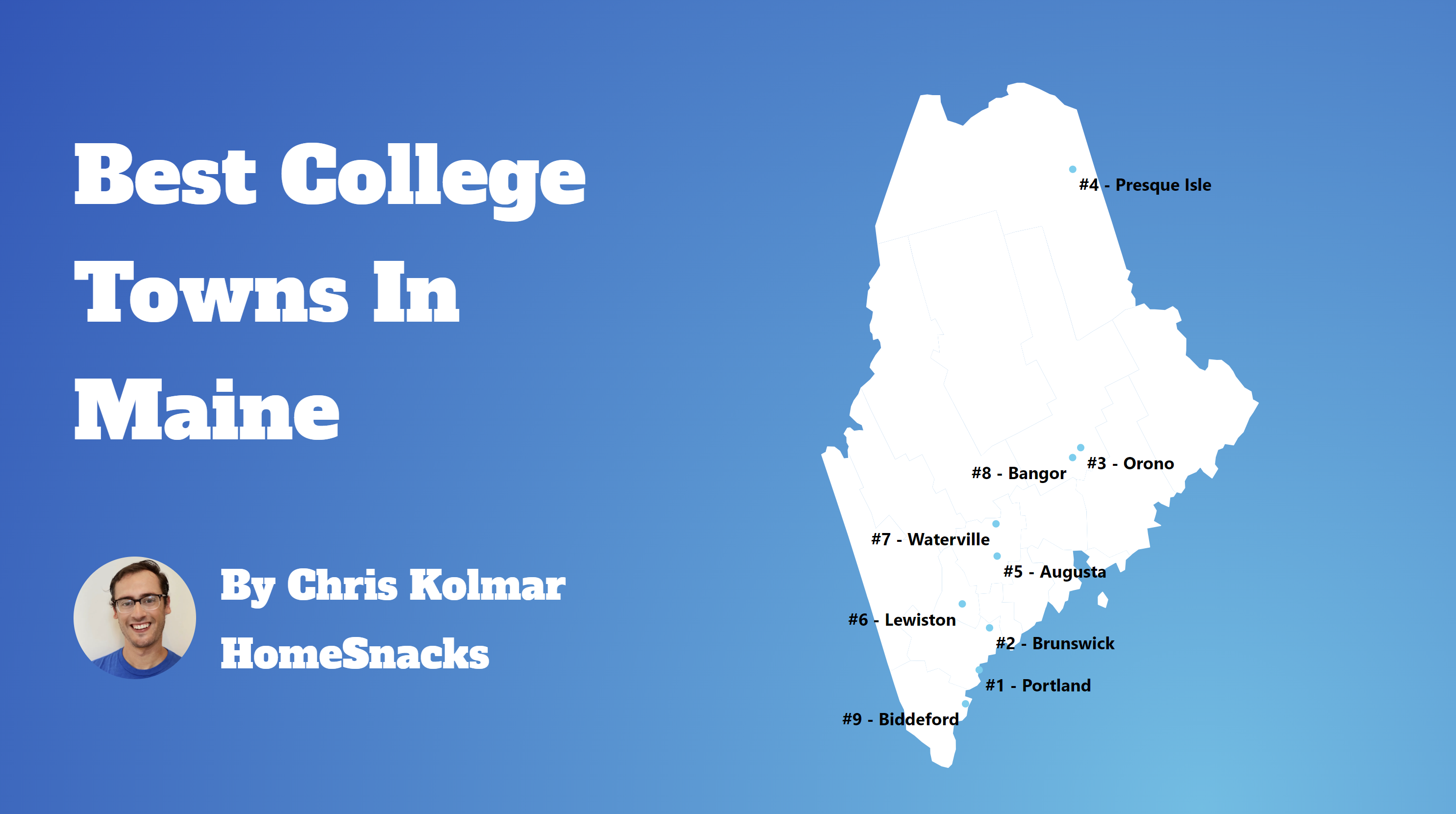 The Best College Towns In Maine For 2024 Featured Image