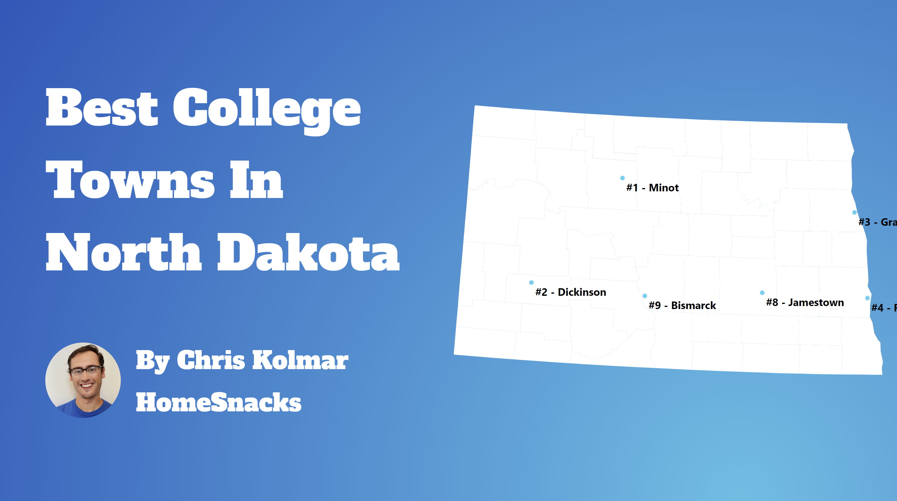 The Best College Towns In North Dakota For 2024 Featured Image