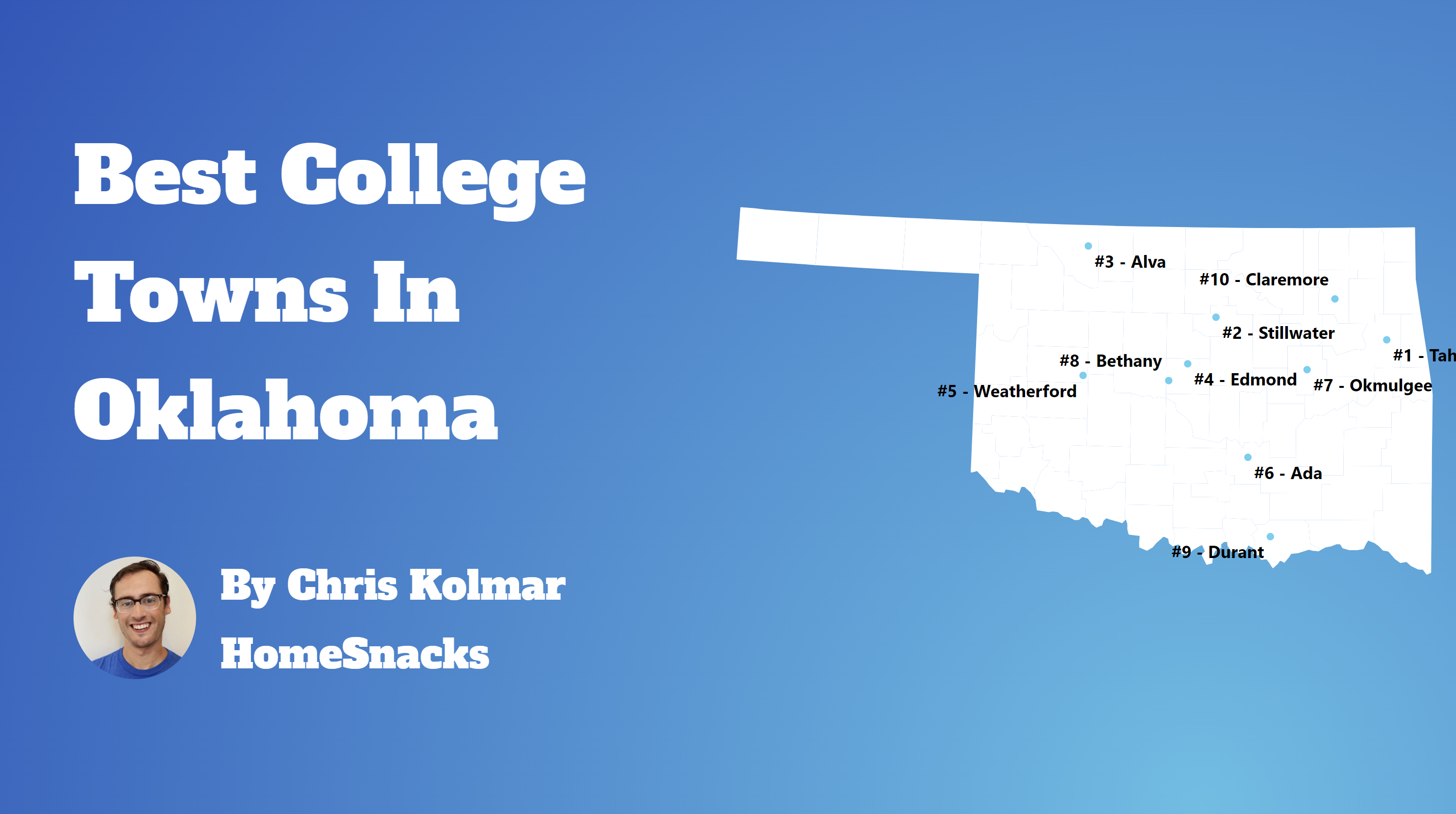 The 10 Best College Towns In Oklahoma For 2024 Featured Image