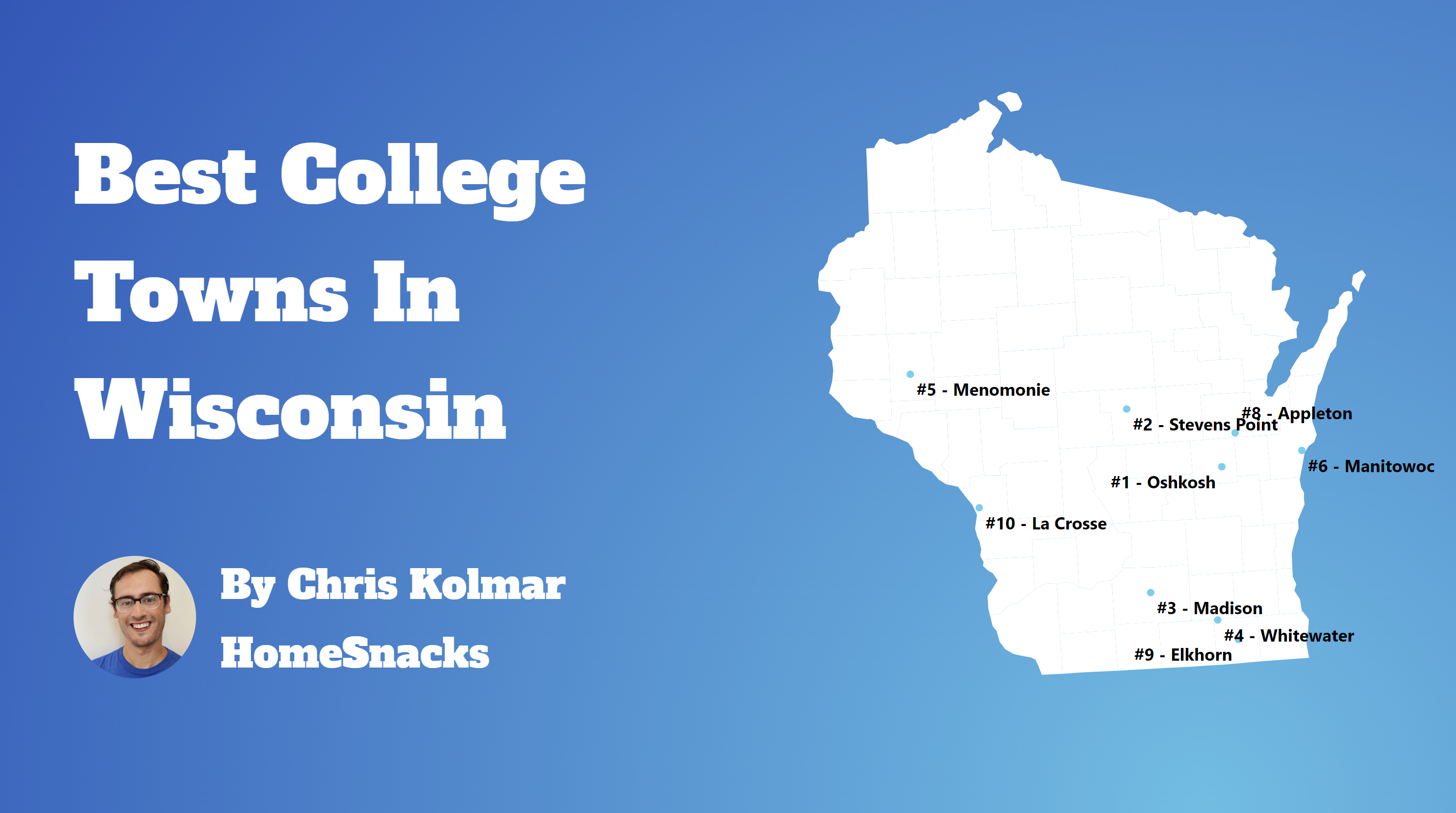The 10 Best College Towns In Wisconsin For 2024 Featured Image