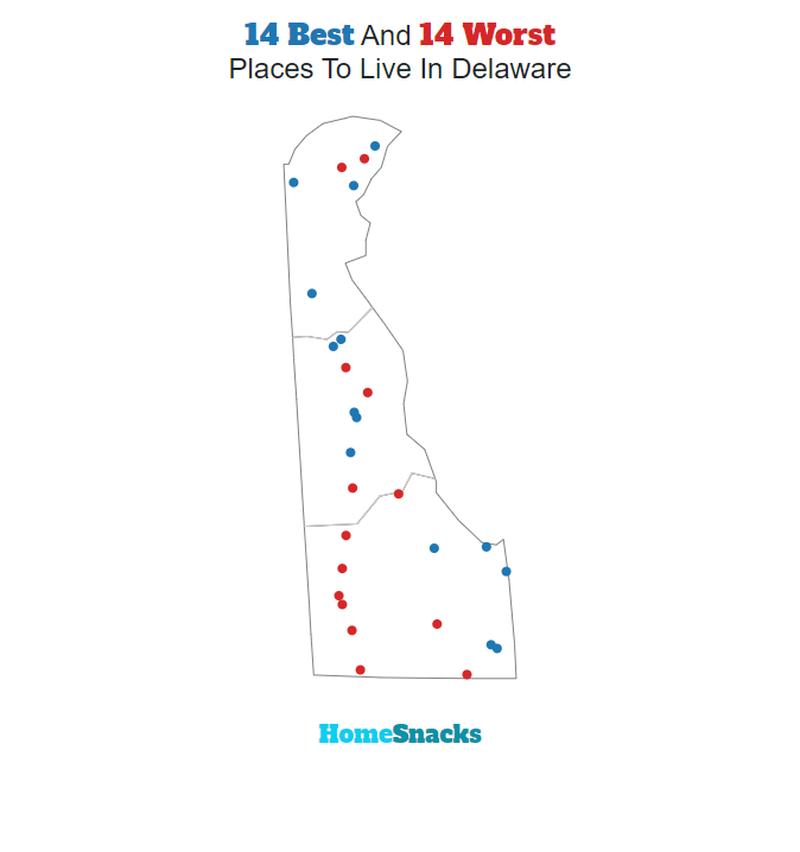 Best Places To Live In Delaware [2022]: Based On Crime, Home Prices