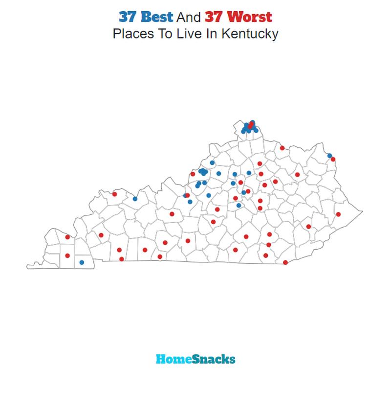 Best Places To Live In Kentucky [2022]: Based On Crime, Home Prices