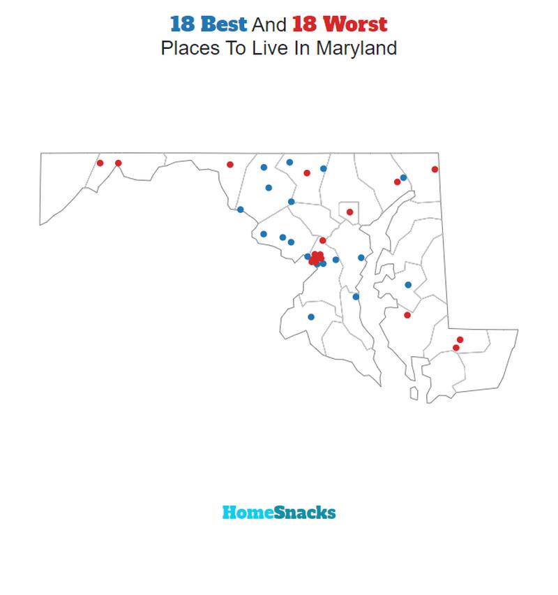 Best Places To Live In Maryland For 2021