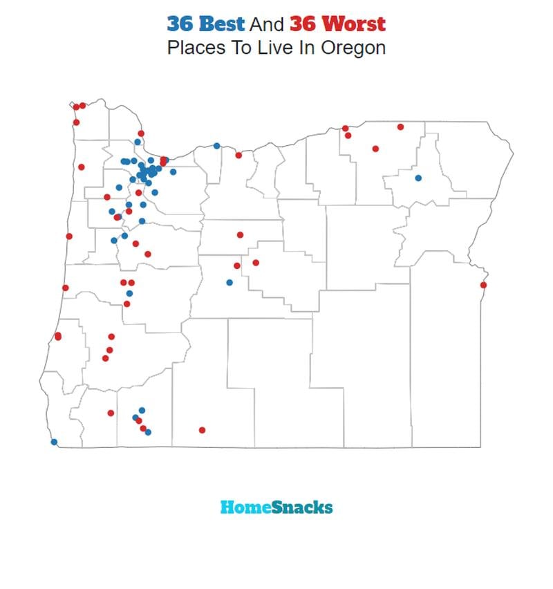 Best Places To Live In Oregon [2022]: Based On Crime, Home Prices, and