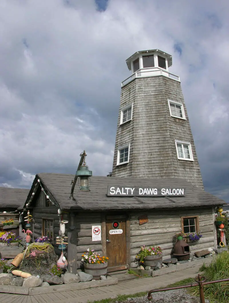 Homer Alaska Salty Dawg Saloon Px