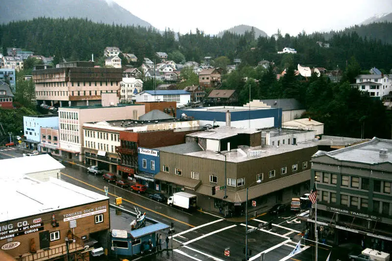 Downtown Ketchikan Alaska