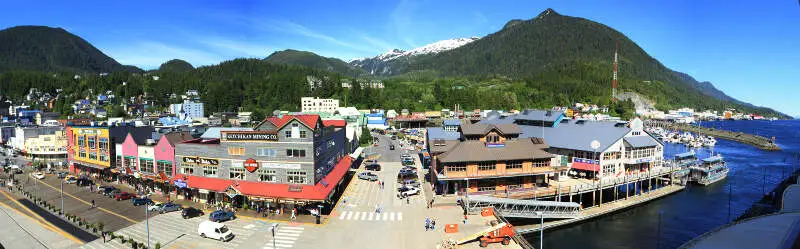 Ketchikan Alaska Panoramic