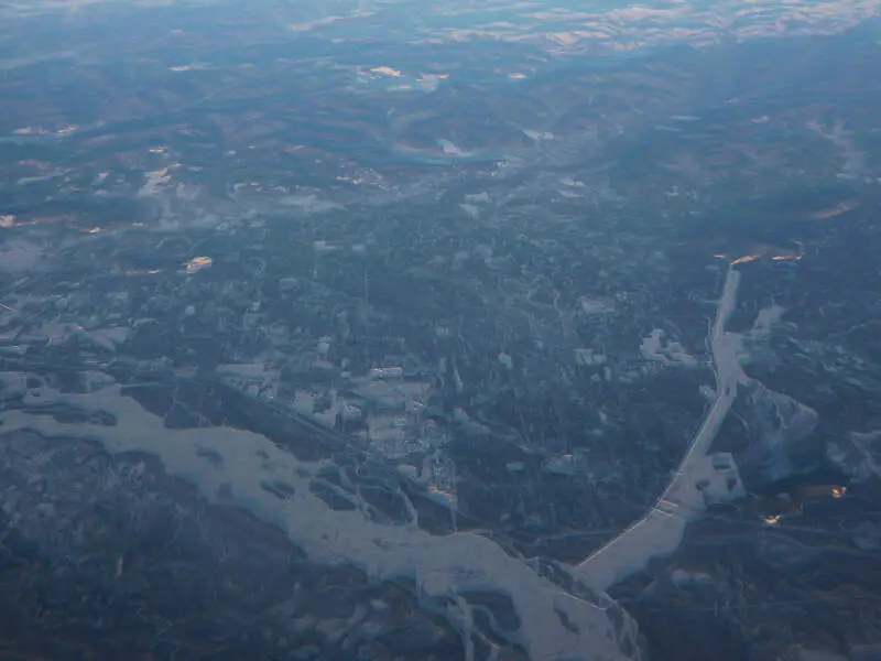 North Polec Alaska  Aerial View  P