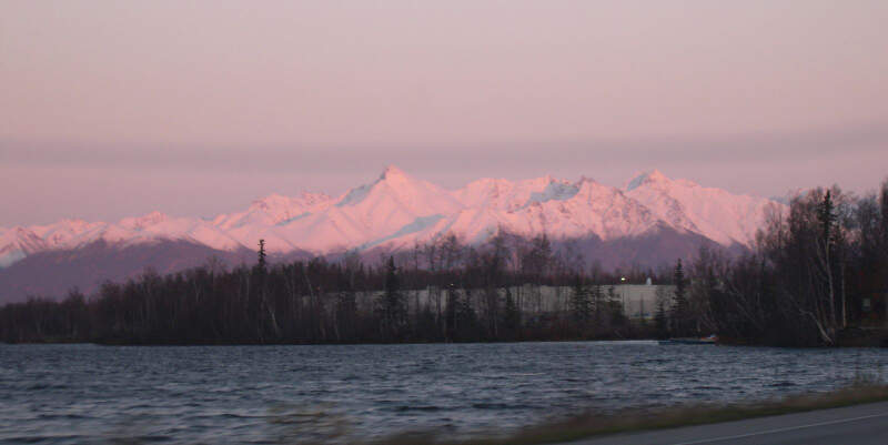 Mountains Around Wasilla Alaska