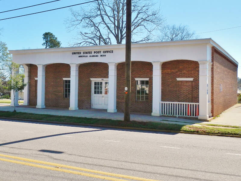 Abbevillec Alabama Post Office