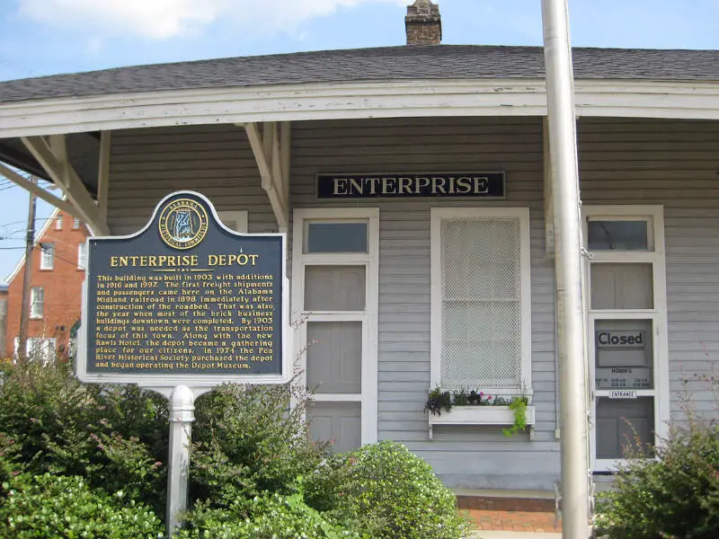 Enterprisedepot With Alabamahistoricamarker