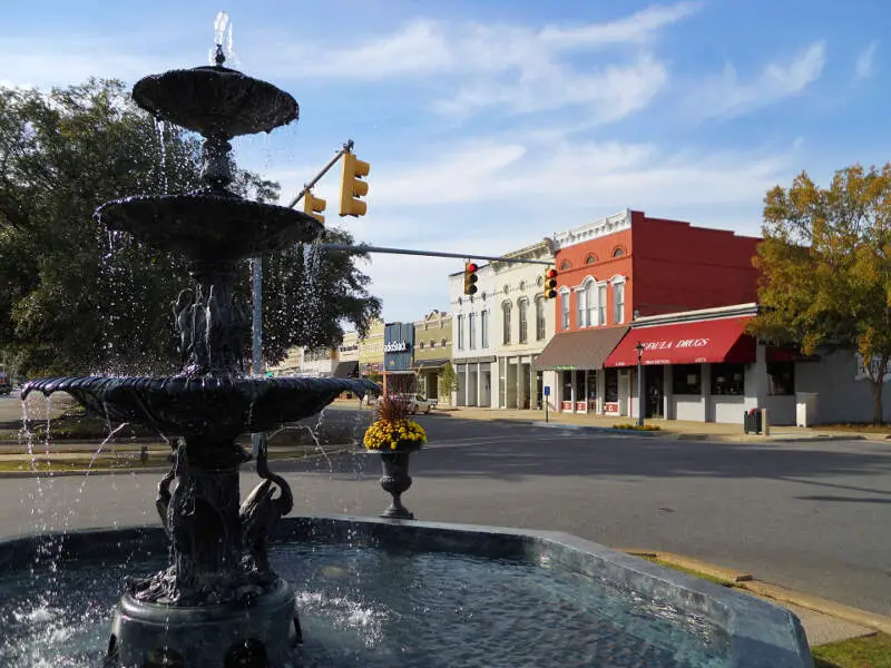 Macmonnies Fountain Eufaula Alabama