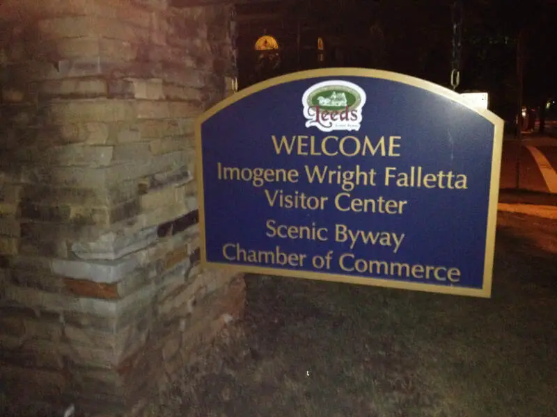 Imogene Wright Faletta Welcome Center In Downtown Leeds