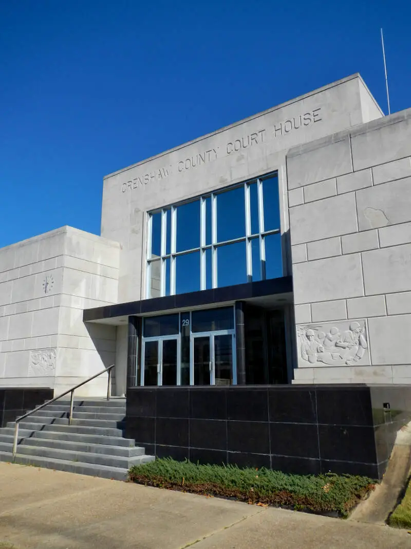 Crenshaw County Alabama Courthouse