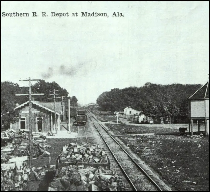 Madisoncal Southern Rr Depot