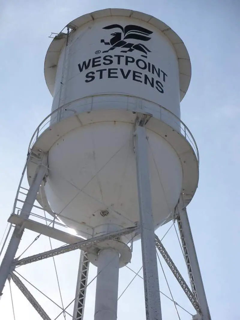 Valley Alabama West Point Stevens Water Tower