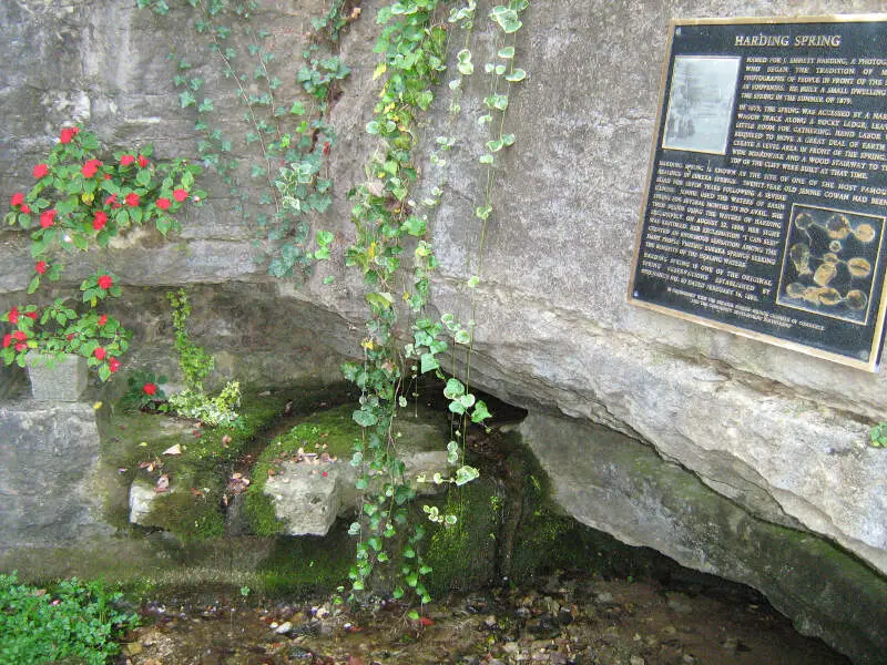 Harding Spring In Eureka Springs Arkansas