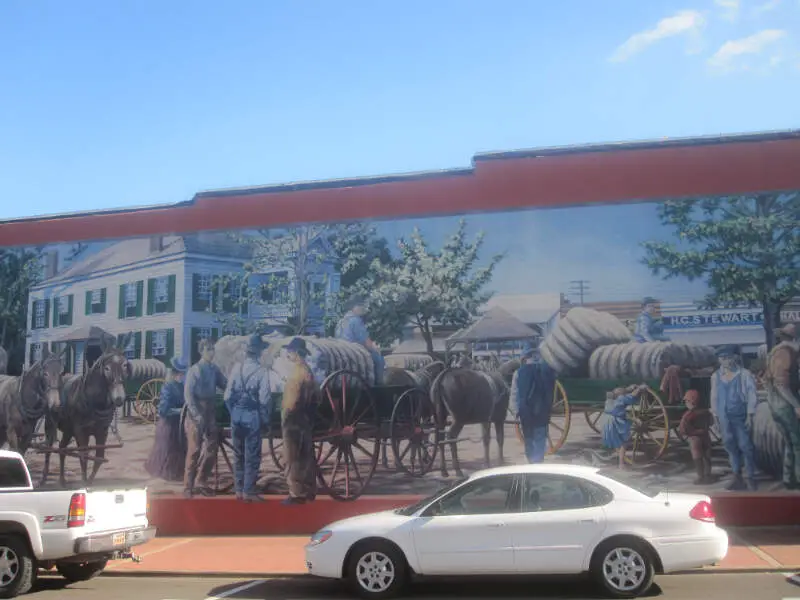 Pioneer Mural In Magnoliac Ar Img