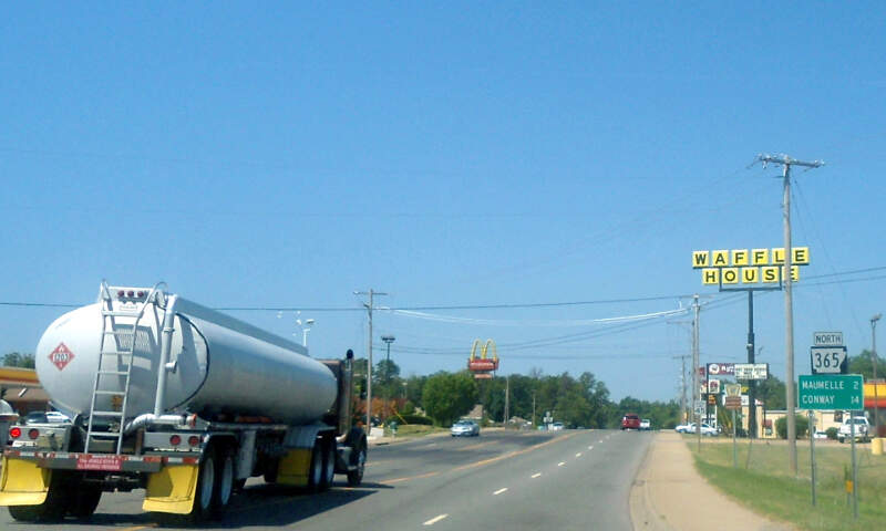 Highway Near Maumellec Arkansas