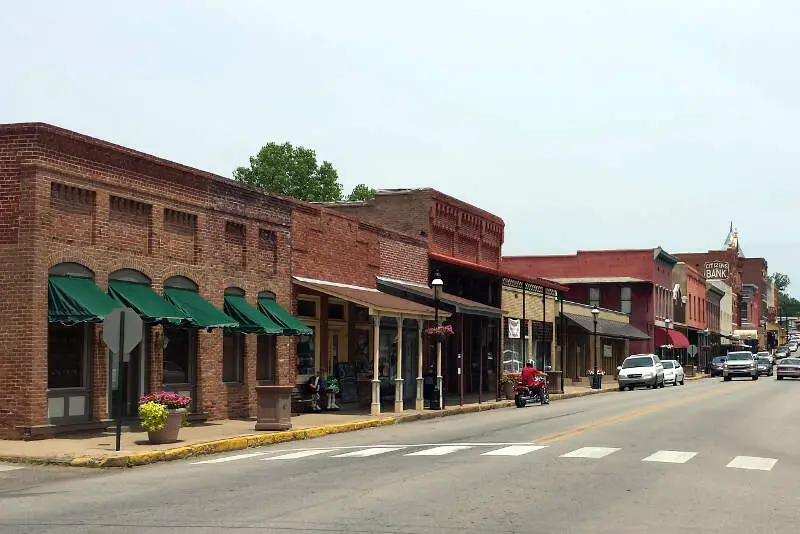 Main Street In Van Burenc Ar