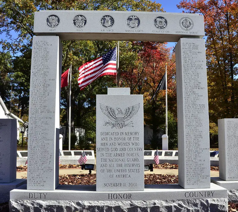 Soldiers Memorial  White Hallc Arkansas