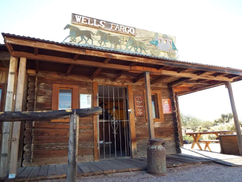 Apache Junction Superstition Mountain Museum Wells Fargo Bank