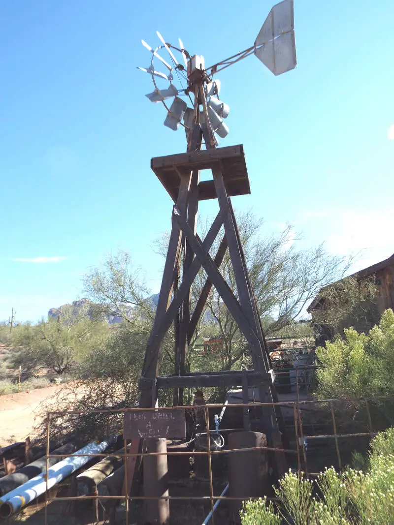 Apache Junction Superstition Mountain Museum Windmill