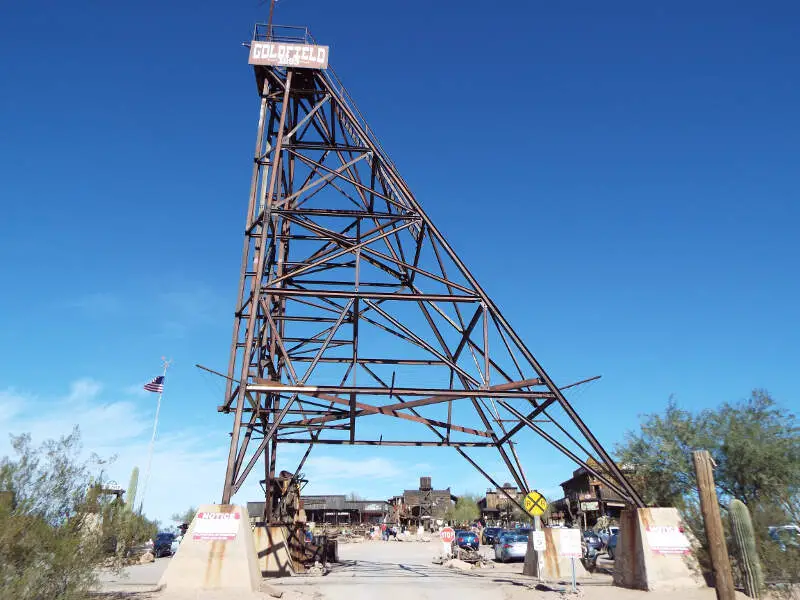 Apache Junction Goldfield Ghost Town Tower