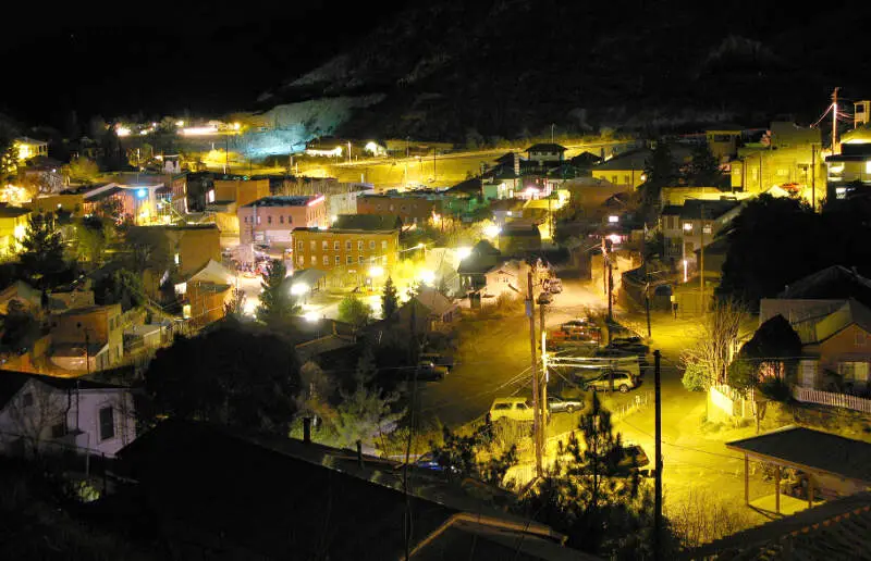 Bisbeec Arizona At Night