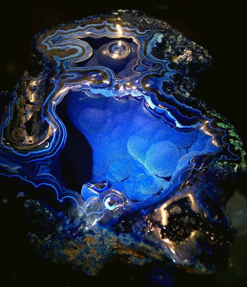 Azurite Velvet Beauty