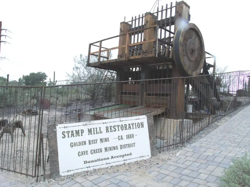 Cave Creek Golden Reef Stamp Mill