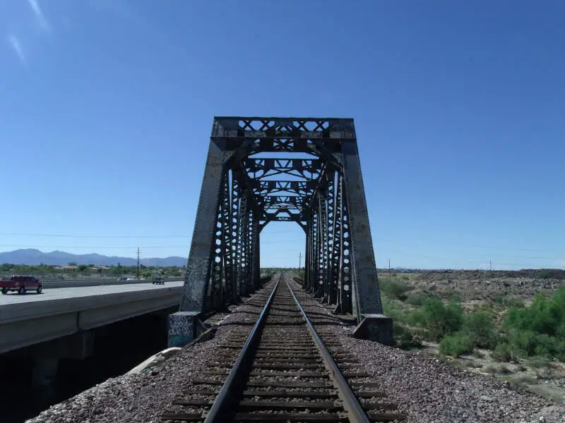 El Mirage Agua Fria River Bridge