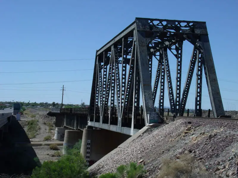 El Mirage Agua Fria River Bridge