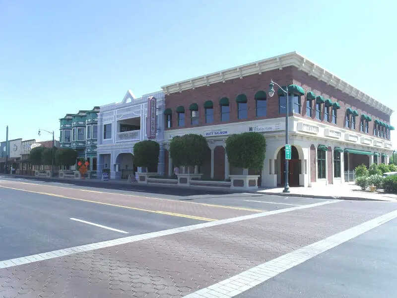 Gilbert Gilbert Heritage District As Viewed From Gilbert Rd