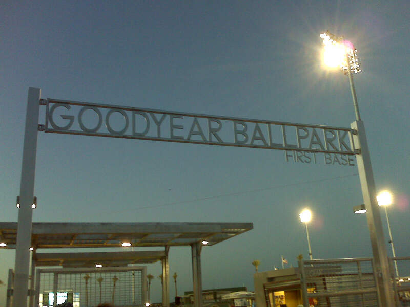 Goodyear Ballpark St Base Entrance