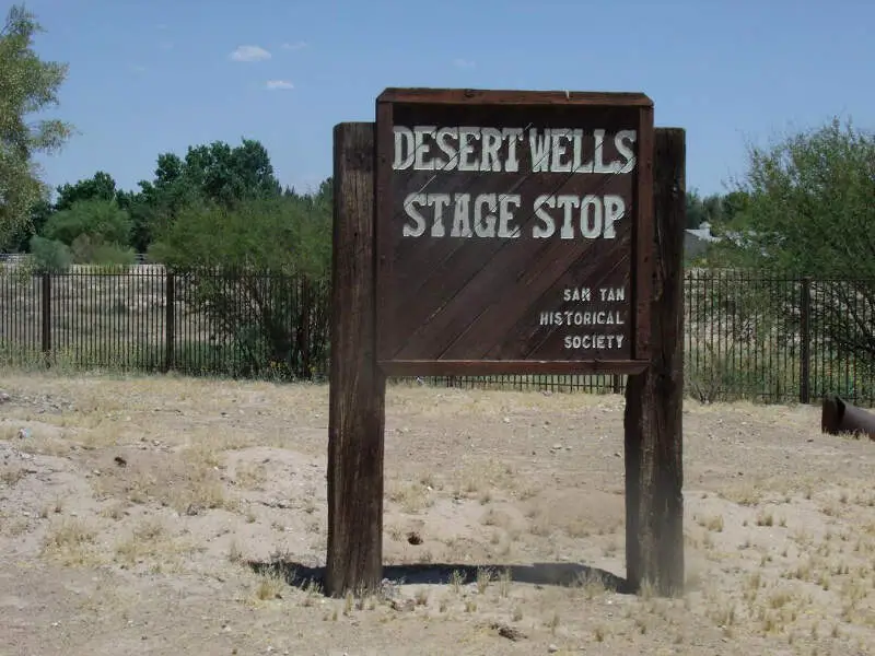 Queen Creek Desert Wells Stage Stop Marker