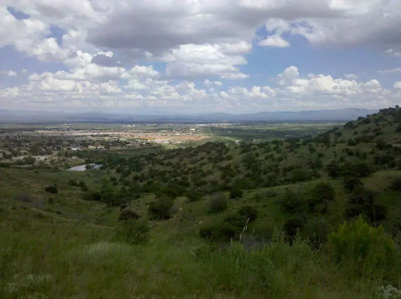 Sierra Vista In The Distance