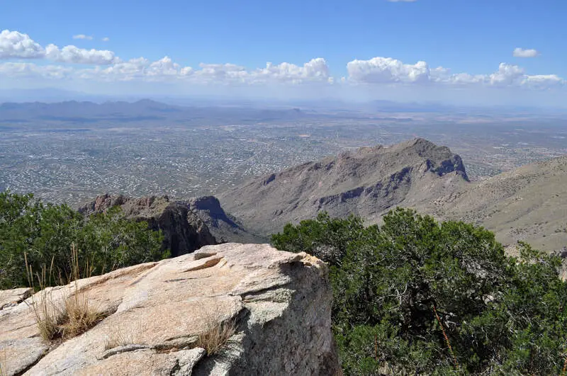 Northwest Metro Tucson From The Santa Catalina Mountains