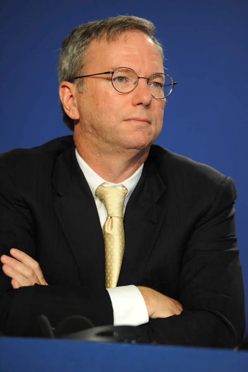 Eric Schmidt At The Th G Summit In Deauville