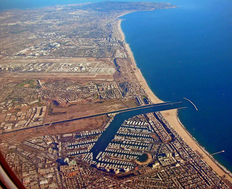 Marina Del Rey Looking South