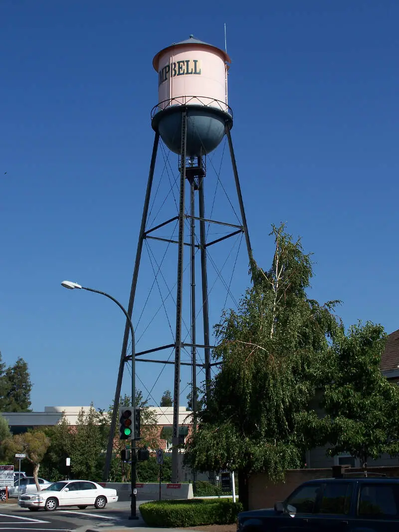 Usa Campbell Water Tower