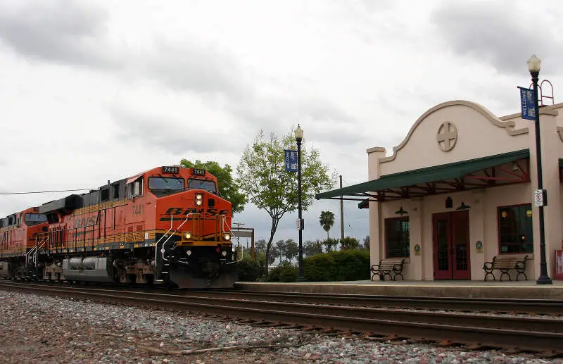 Corcoran Ca Amtrak Station