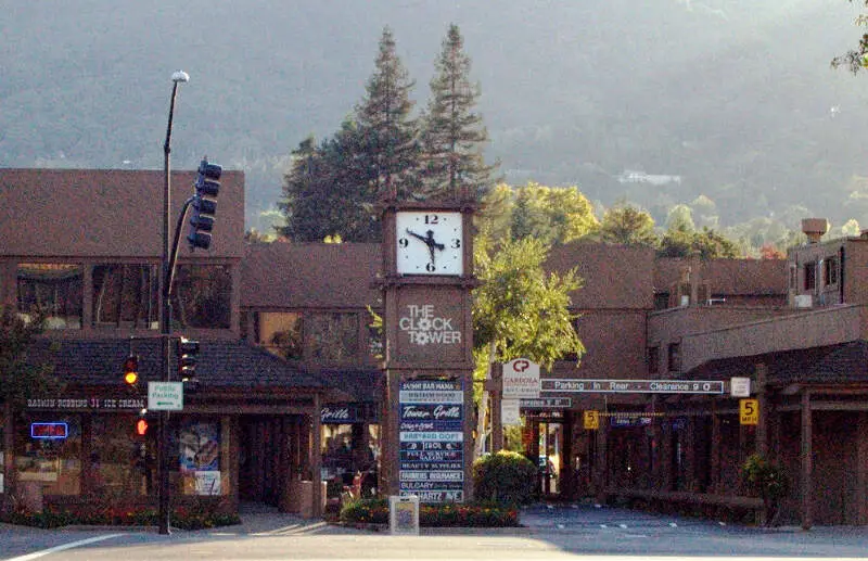 The Clock Tower Square In Danville Ca Crop