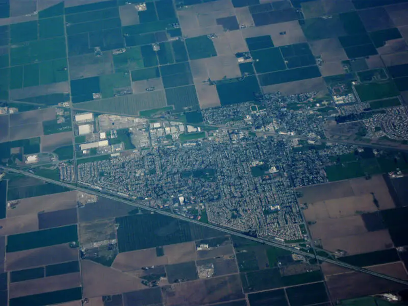 Aerial View Of Dixonc California