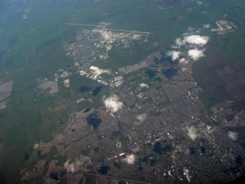 Aerial View Of Fairfieldc California