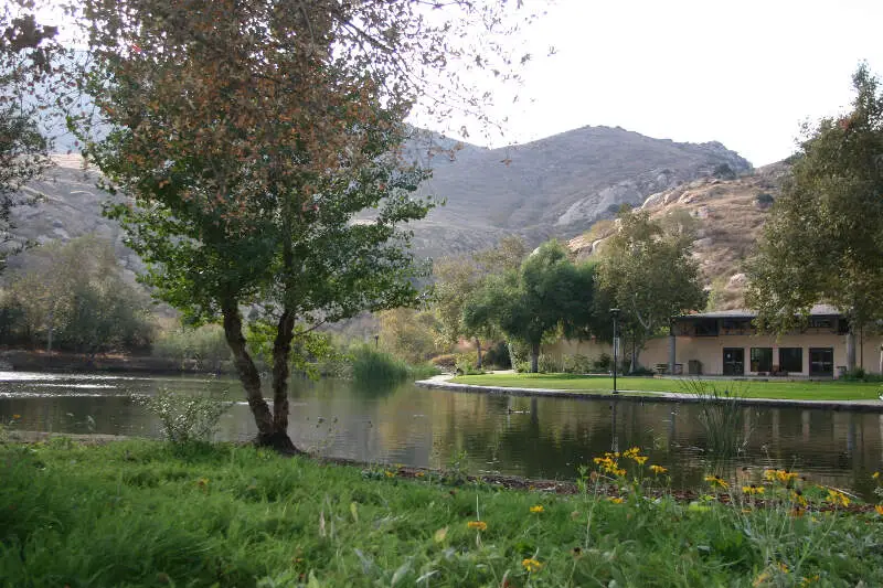 Mary Vagle Nature Center Outside Pond