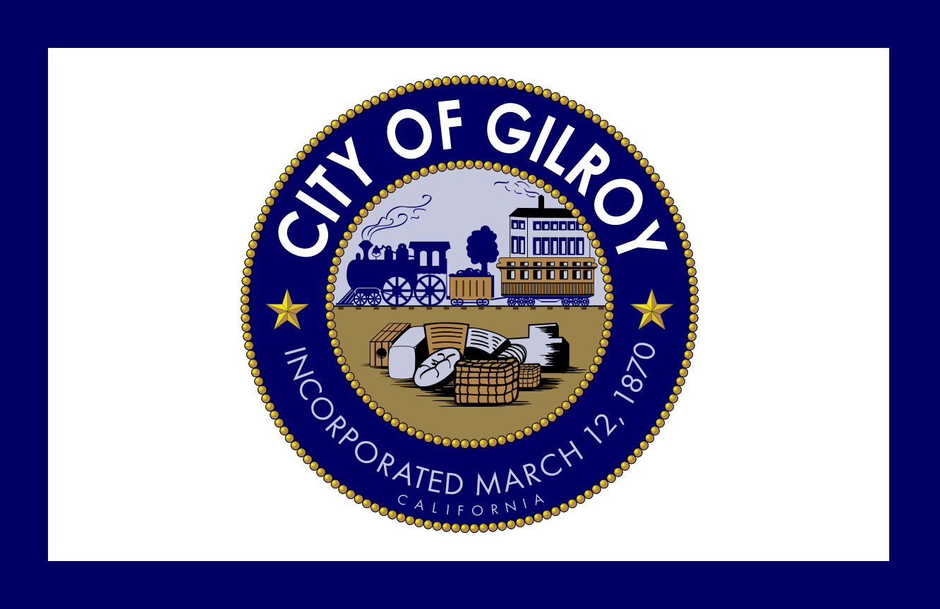 Flag Of Gilroyc California