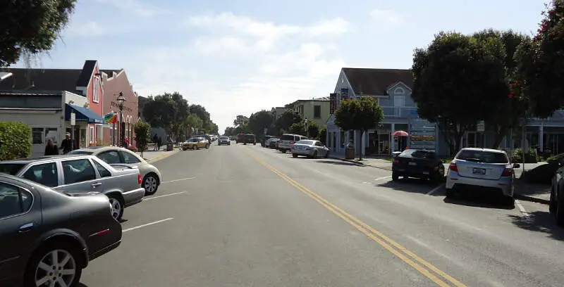 Half Moon Bay California Main Street