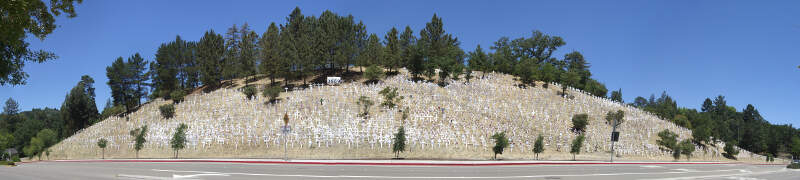 Lafayette Hillside Memorial Panoramic