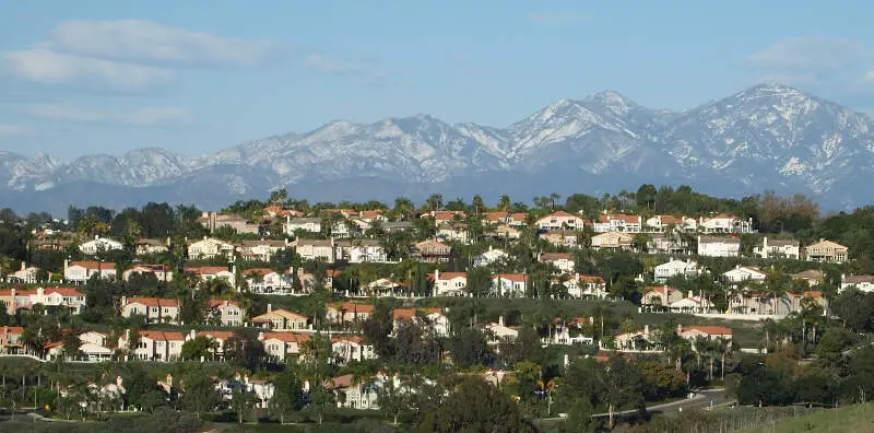 Rows Of Tract Homes In Laguna Niguel